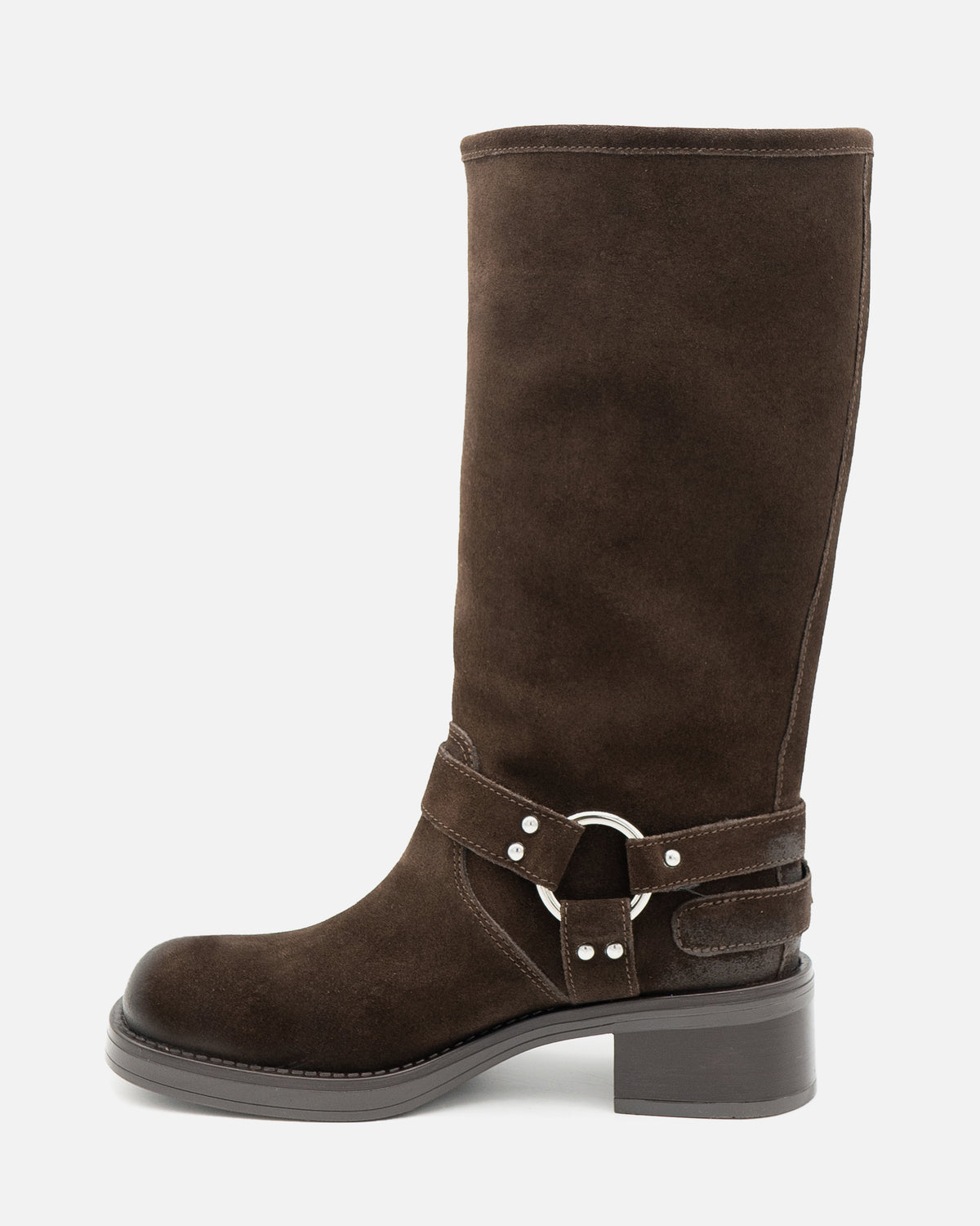 ZOE MULTI SUEDE LEATHER BOOTS