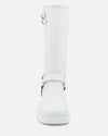 ZOE DOUBLE BIKER WHITE