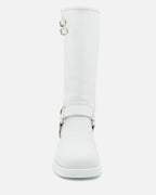 ZOE DOUBLE BIKER WHITE ★ TEXAS