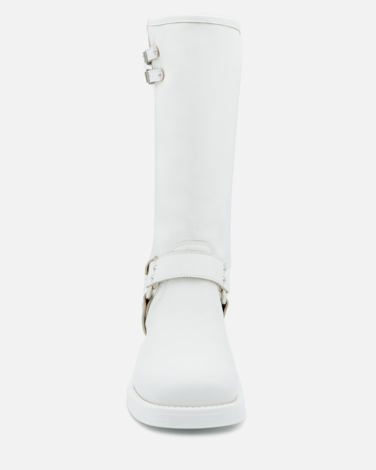 ZOE DOUBLE BIKER WHITE