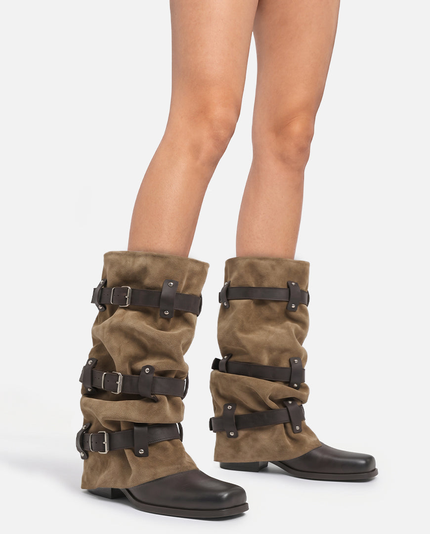 MOSS BOOTS ★ CAMOSCIO E SULLIVAN