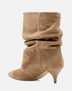LAURA BOOTS LOW ★ CAMOSCIO