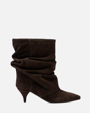 LAURA BOOTS LOW ★ CAMOSCIO