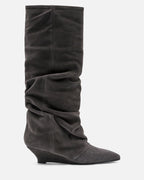 PLATZ BOOTS HIGH ★ CAMOSCIO