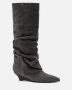 PLATZ BOOTS HIGH ★ CAMOSCIO
