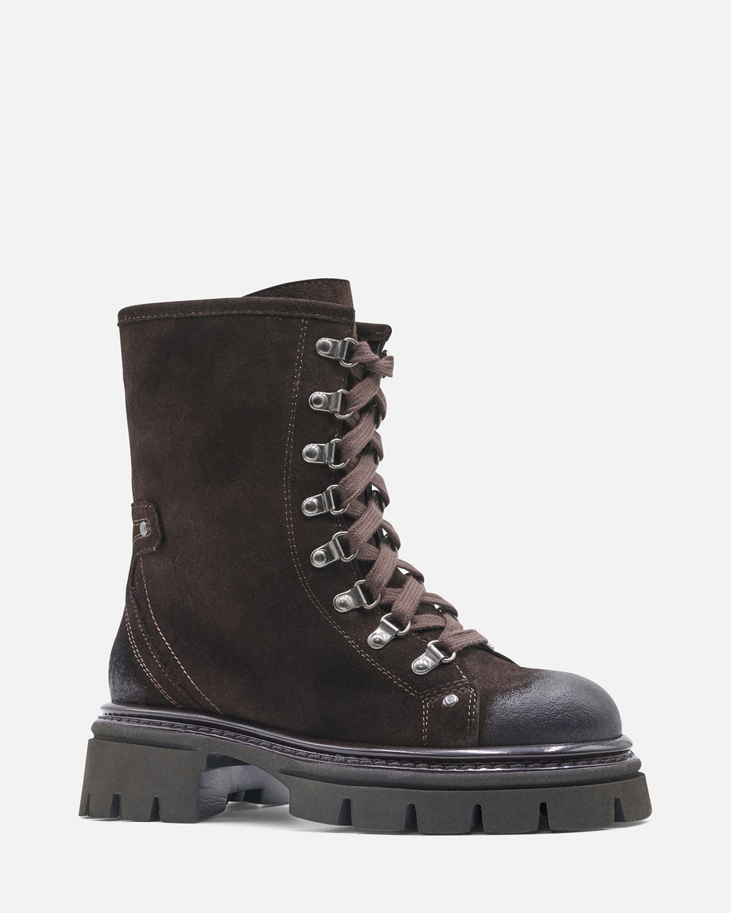 CORSET BOOTS LOW ★ CAMOSCIO