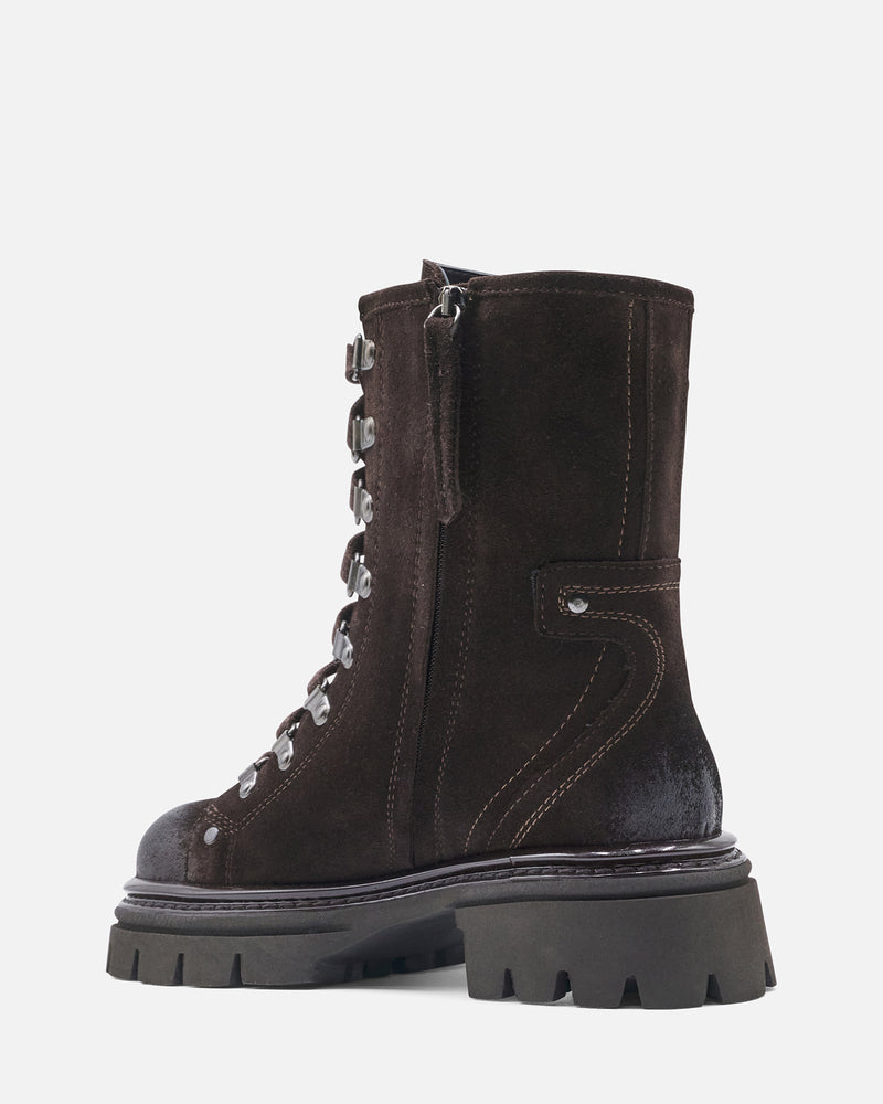 CORSET BOOTS LOW CAMSCIO