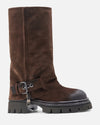 ZIPLOCK BOOTS CAMOSCIO