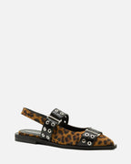 ESTELLE LEOPARD FLAT ★ CAMOSCIO LEOPARD