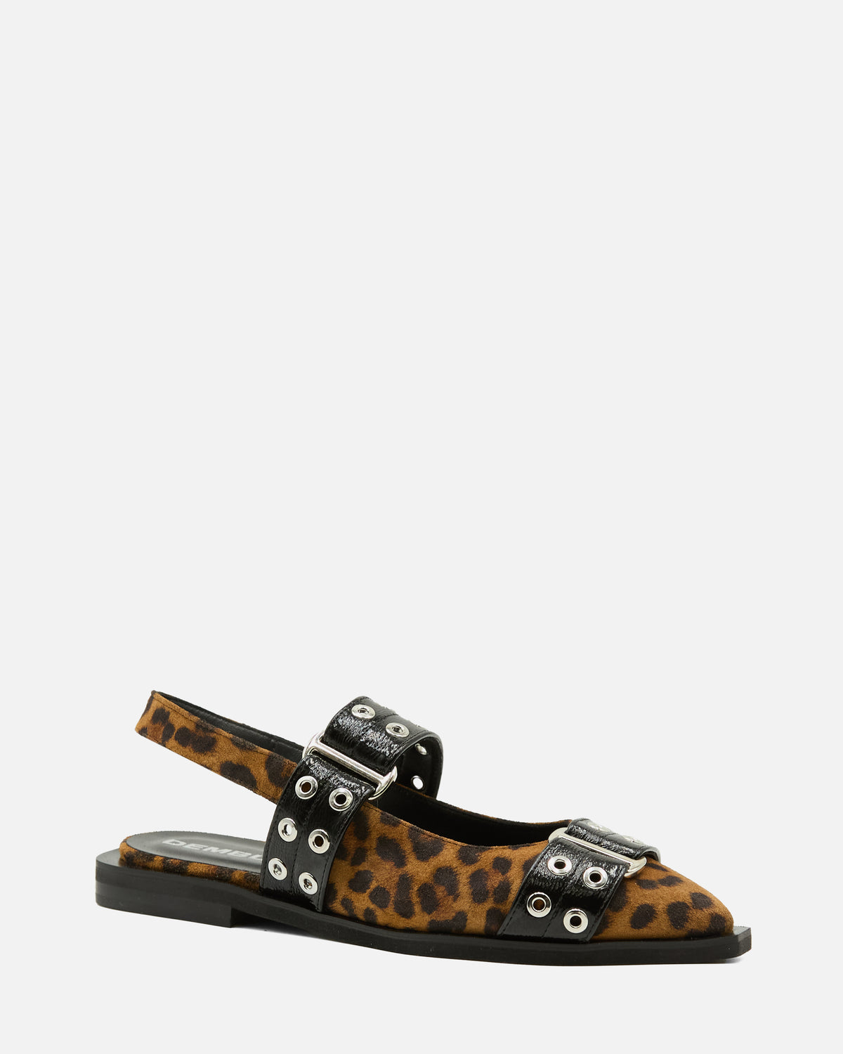 ESTELLE LEOPARD FLAT ★ CAMOSCIO LEOPARD
