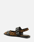 ESTELLE LEOPARD FLAT ★ CAMOSCIO LEOPARD