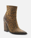 H0TTIE LEOPARD ANKLE BOOTS