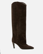 KENDALL STIVALI CON TACCO ★ CAMOSCIO