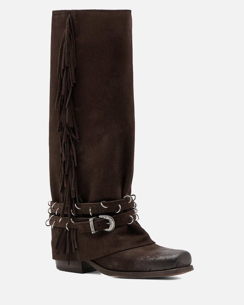 VILLA BOOTS TEXANI ★ CAMOSCIO