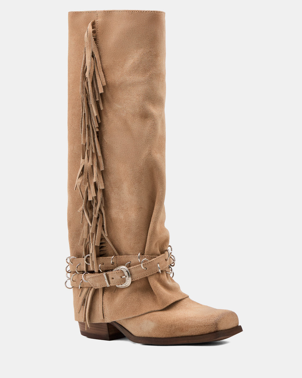 VILLA BOOTS TEXANI ★ CAMOSCIO
