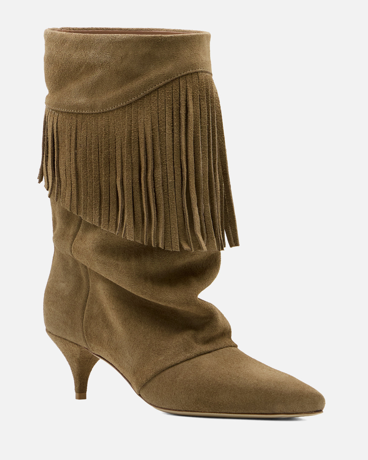 BARRIO BOOTS STIVALI CON TACCO ★ CAMOSCIO