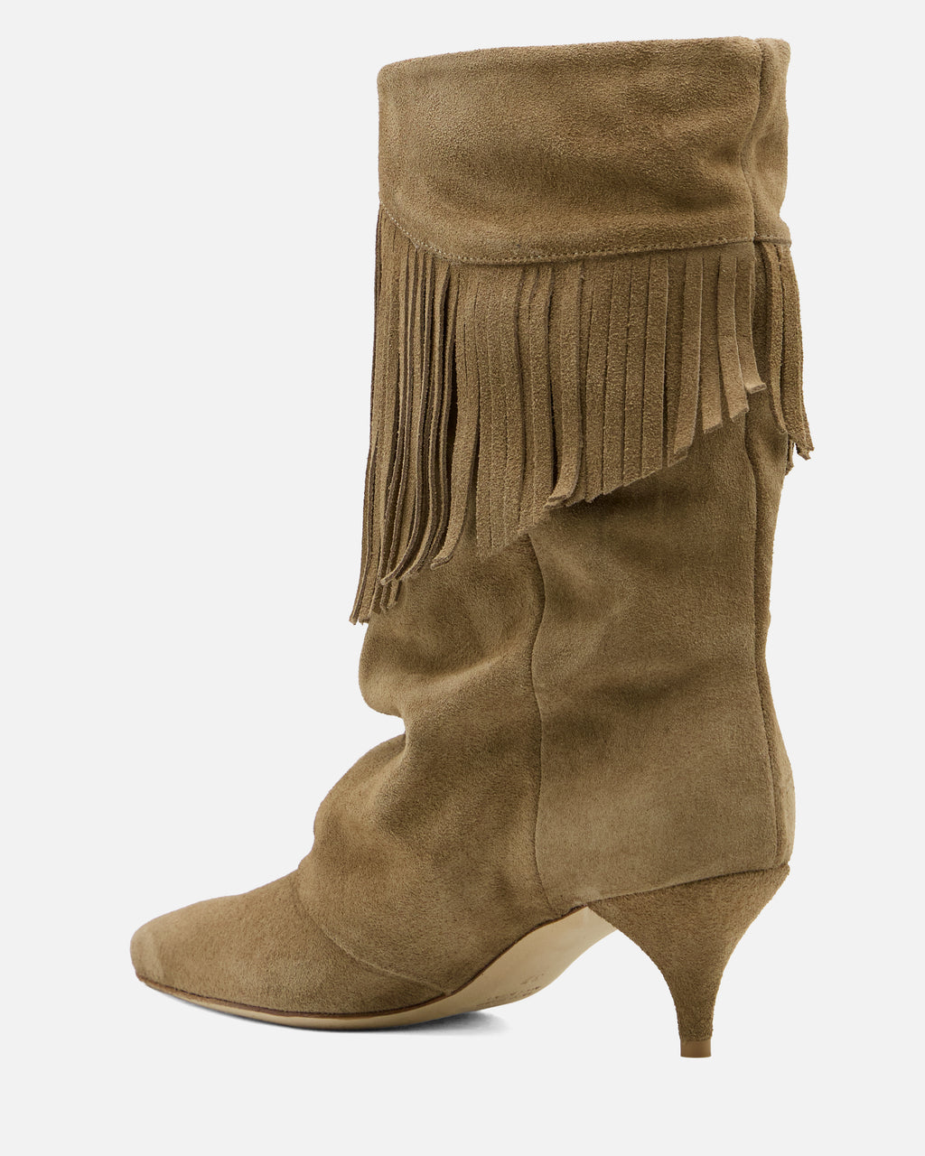 BARRIO BOOTS STIVALI CON TACCO ★ CAMOSCIO