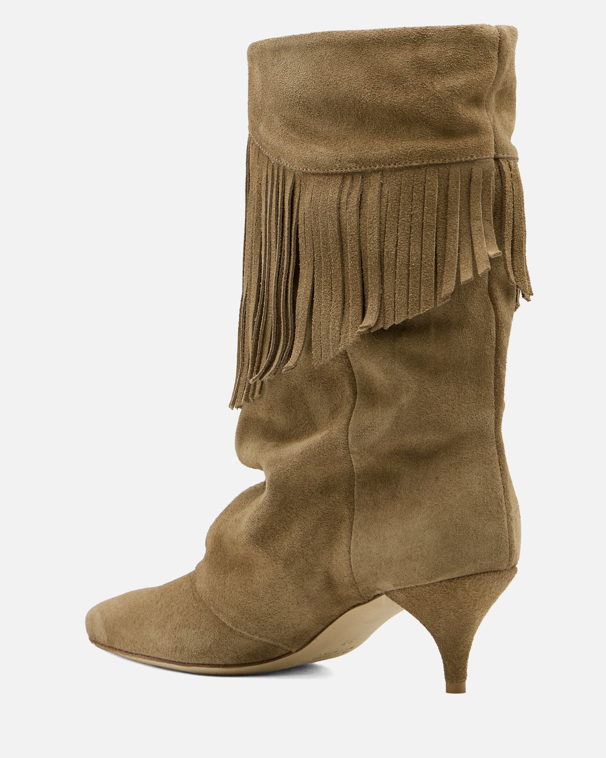 BARRIO BOOTS STIVALI CON TACCO ★ CAMOSCIO