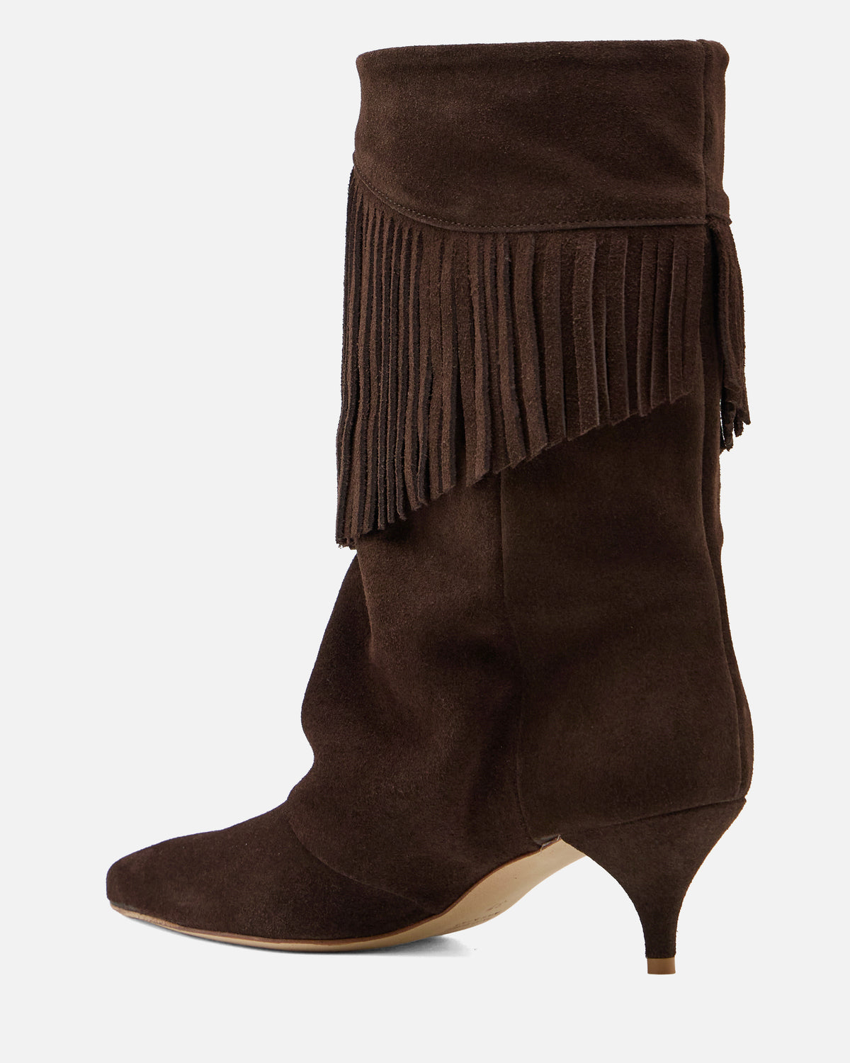 BARRIO BOOTS STIVALI CON TACCO ★ CAMOSCIO