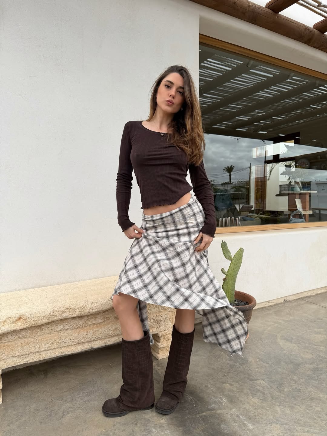 KAROL BIKER ★ CAMOSCIO COCCODRILLO