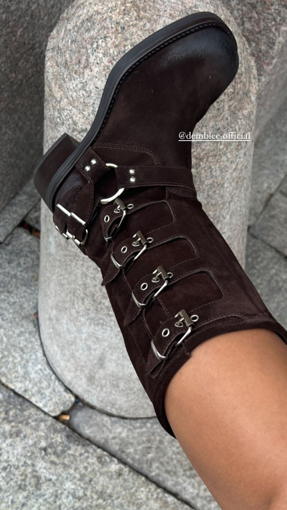 ZOE MULTI BIKER ★ CAMOSCIO
