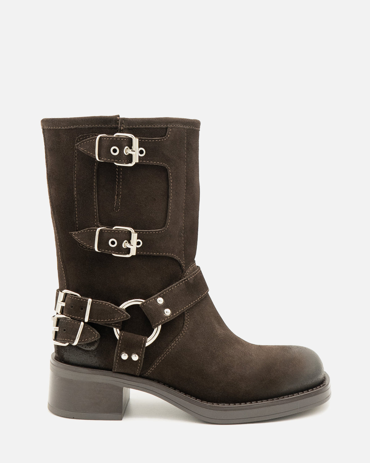 ZOE MULTI LOW BIKER ★ CAMOSCIO